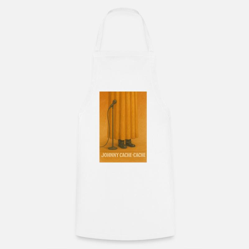 Johnny Cache-Cache - Tablier de cuisine - blanc