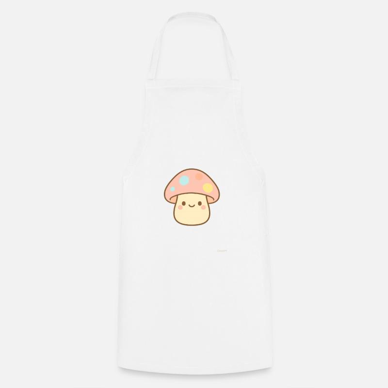 Pilz Champignon - Tablier de cuisine - blanc