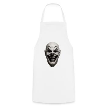 Silly... - Cooking Apron - white - Front - AI Model Male 185 dark (185cm)