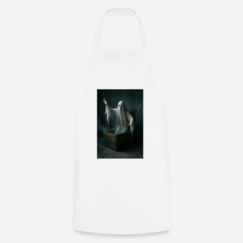 Fantôme du cercueil - Tablier de cuisine - blanc