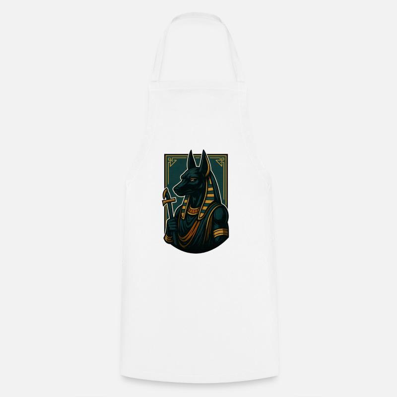 Anubis - Kochschürze - Weiß
