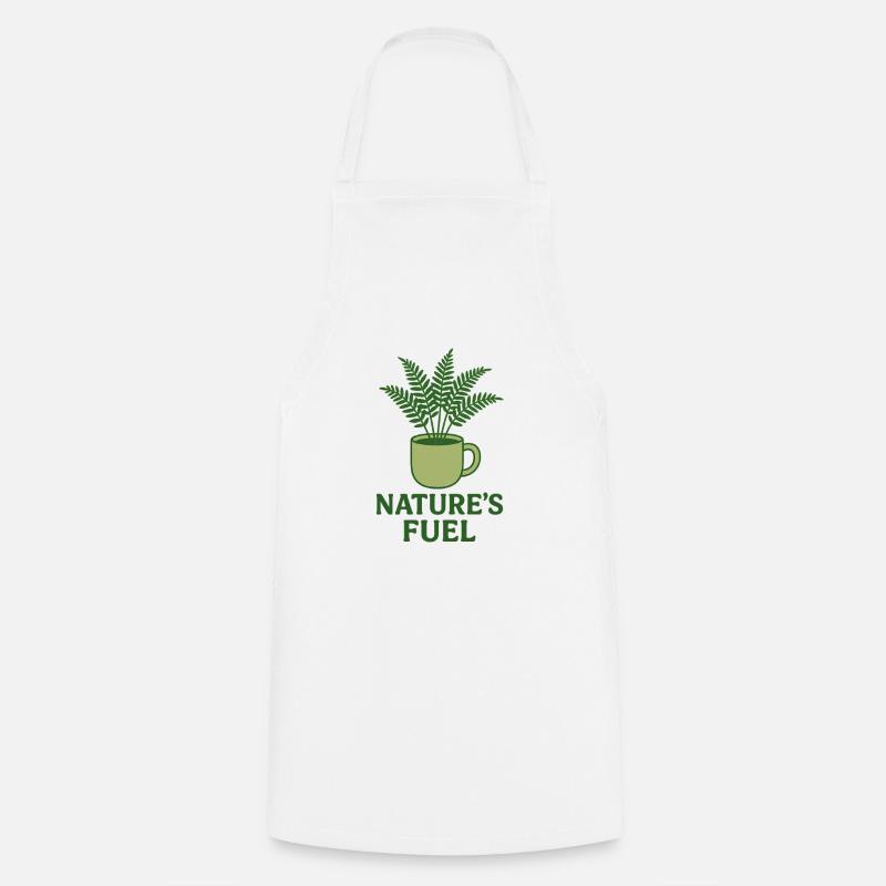 natures fuel - Cooking Apron - white