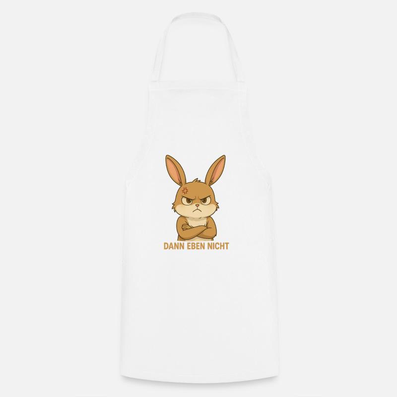 Grummel-Häschen - Tablier de cuisine - blanc