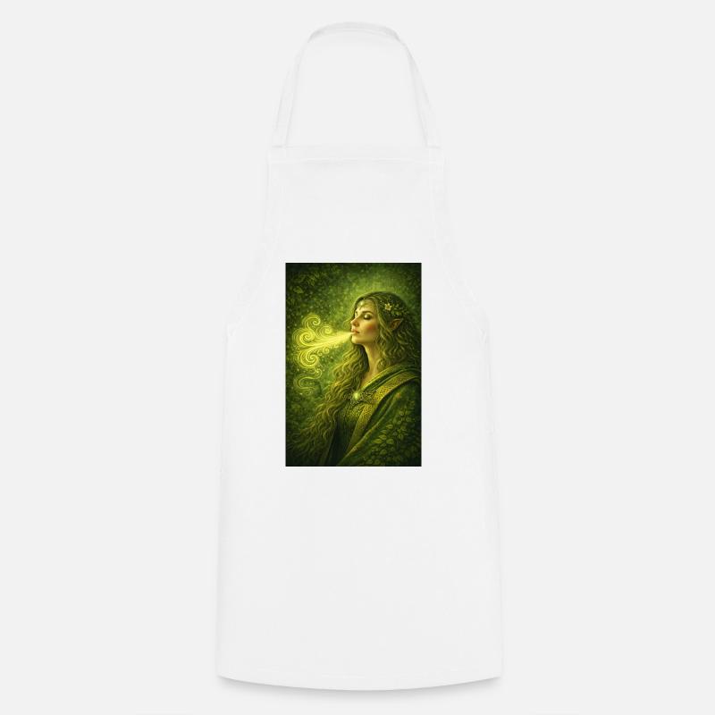 new edema - Cooking Apron - white