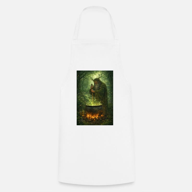 Druid - Cooking Apron - white