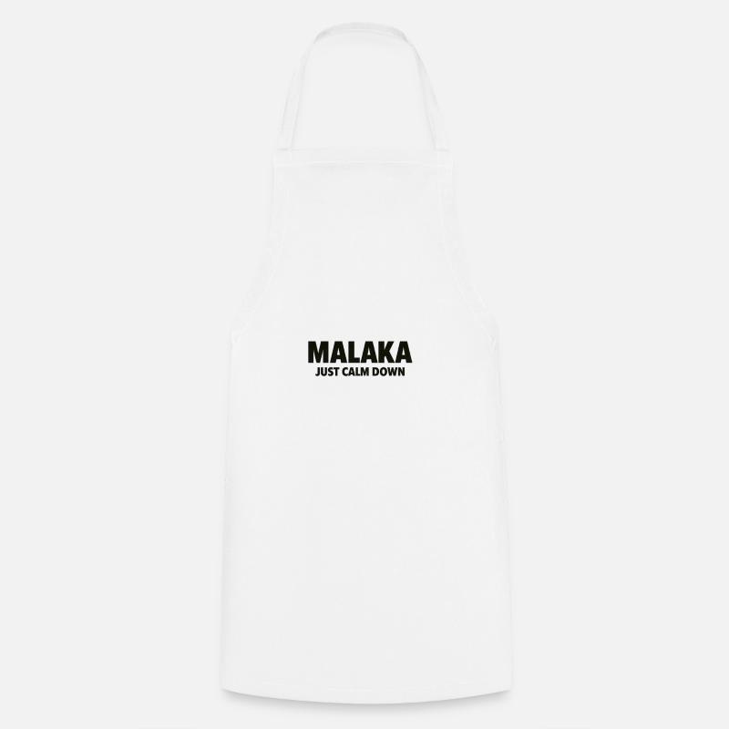 Malaka - Tablier de cuisine - blanc