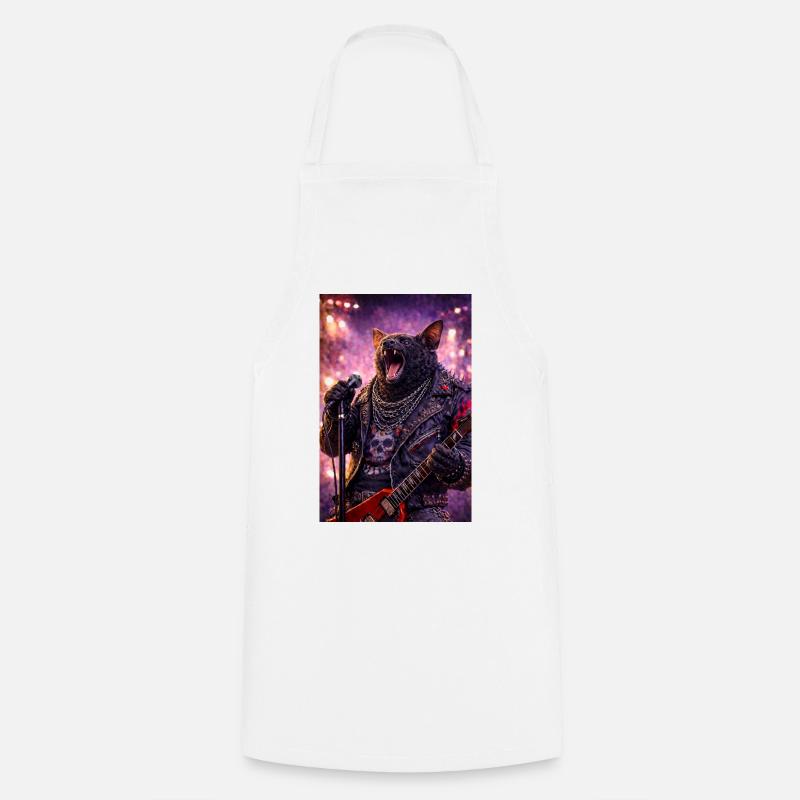 RockyZoo31 - Cooking Apron - white