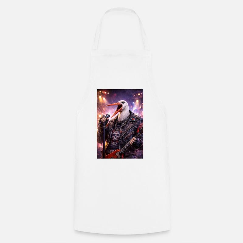 RockyZoo44 - Cooking Apron - white