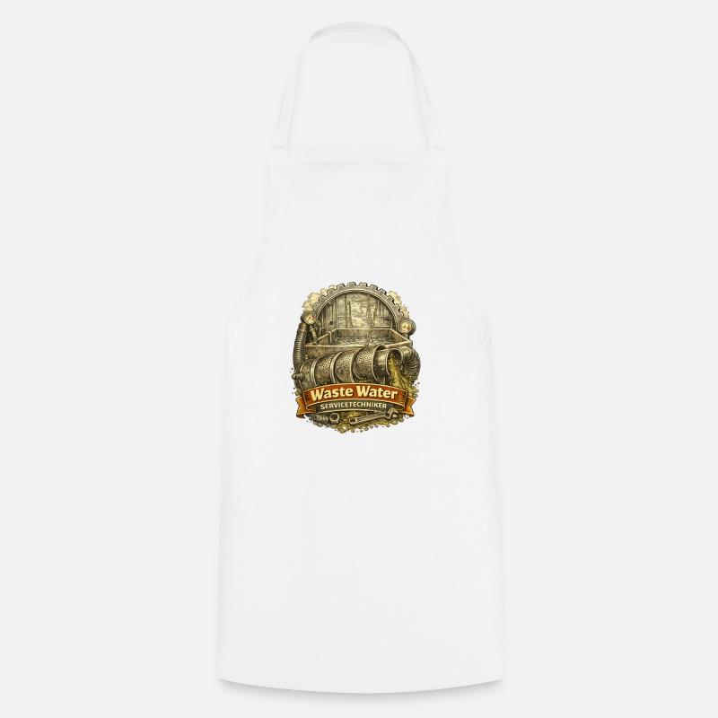 Technician - Cooking Apron - white