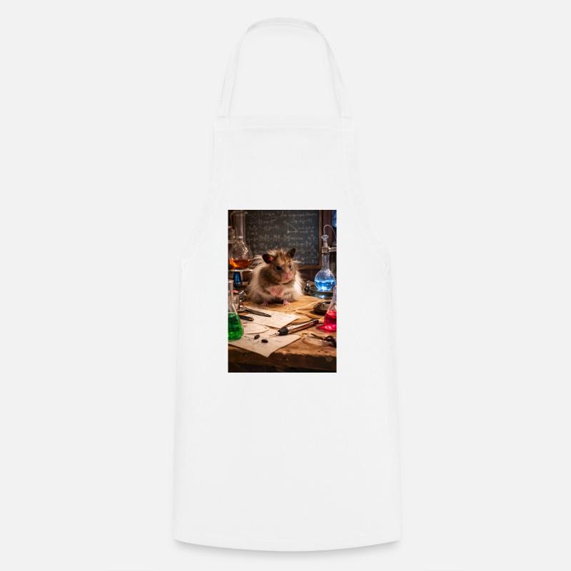 Chico11 : Scientifique - Tablier de cuisine - blanc