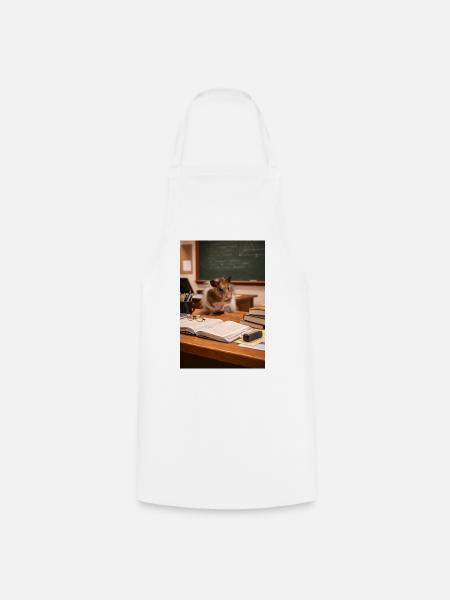 Chico 11: Professor - Cooking Apron - white