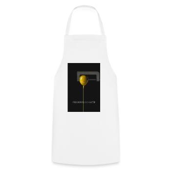 Pressure Reveals Character Poster - Cooking Apron - white - Front - AI Model Male 185 dark (185cm)