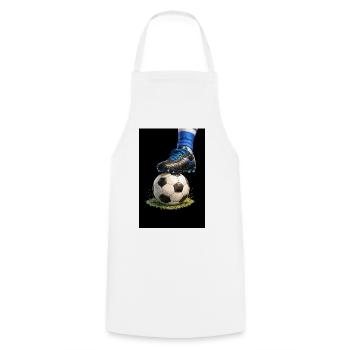 WK 2026 - Cooking Apron - white - Front - AI Model Male 185 dark (185cm)