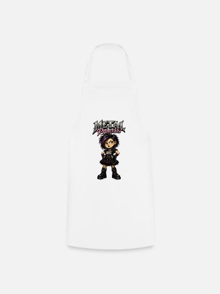 Metal Princess Punk-Mädchen - Kochschürze - Weiß