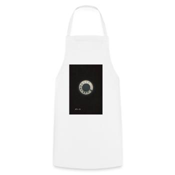 Hello – Vintage Dial Telephone - Cooking Apron - white - Front - AI Model Male 185 dark (185cm)