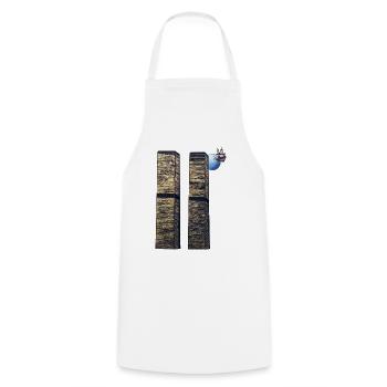 Les deux tours - Tablier de cuisine - blanc - Devant - AI Model Male 185 dark (185cm)