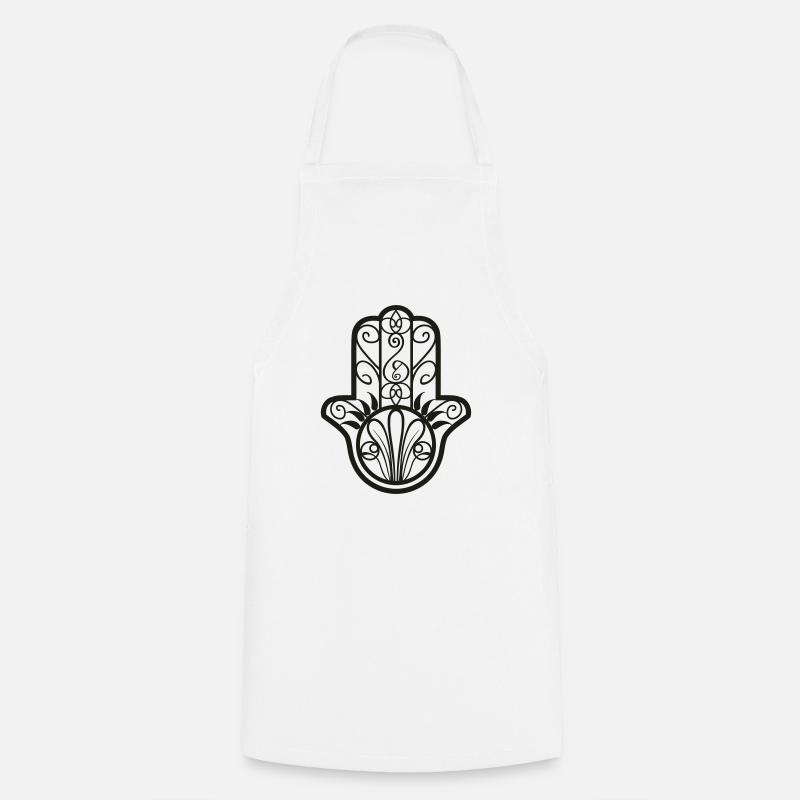 fatma_main - Tablier de cuisine - blanc