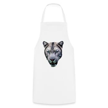 promise - Cooking Apron - white - Front - AI Model Male 185 dark (185cm)
