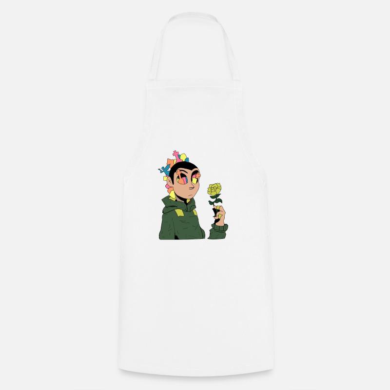 gravestones - Cooking Apron - white