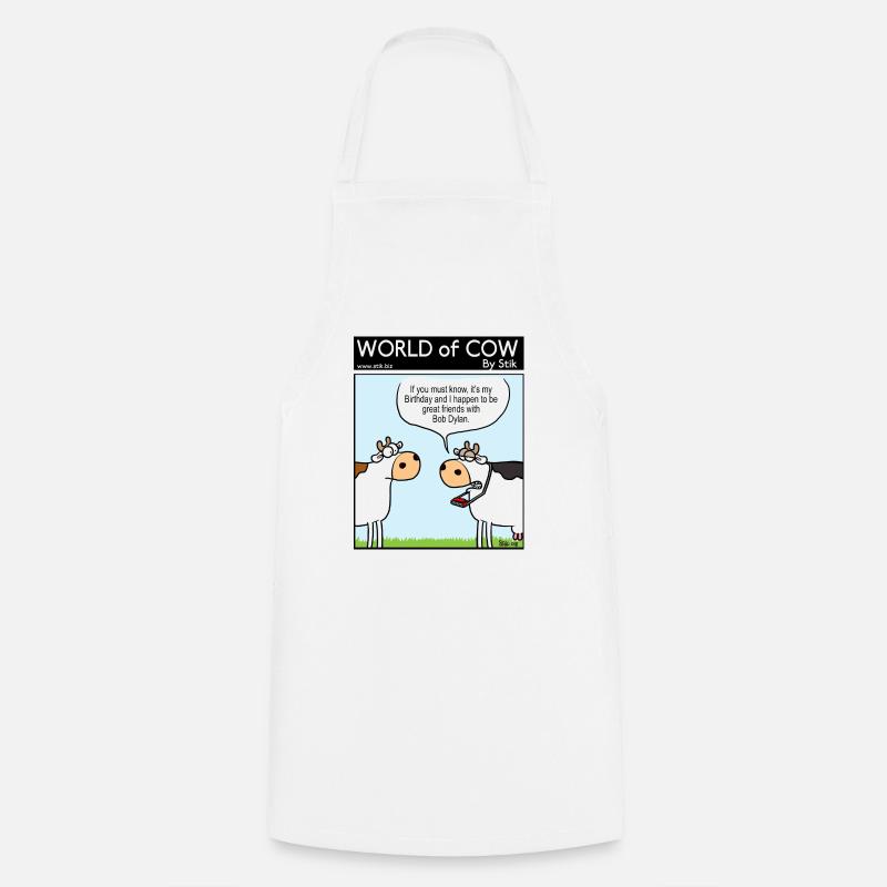 L'ami de Bob Dylan - Tablier de cuisine - blanc