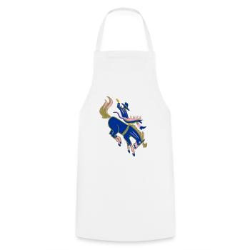 Rodeo - Cooking Apron - white - Front - AI Model Male 185 dark (185cm)