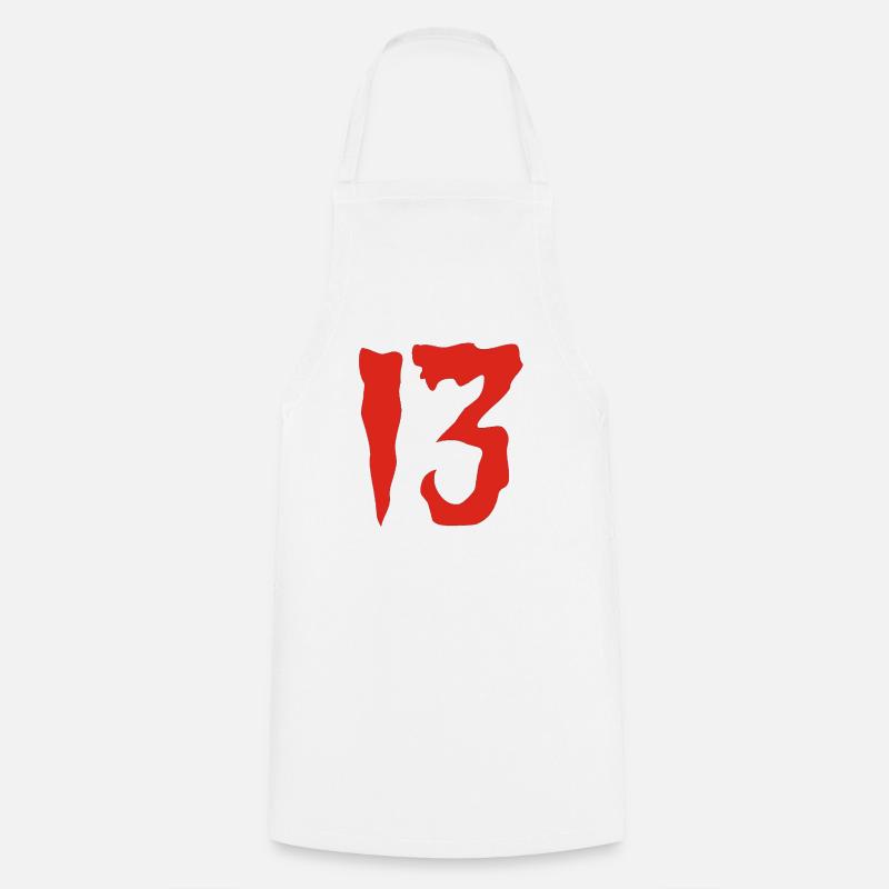 13 - Kochschürze - Weiß