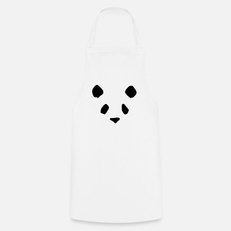 PANDABÄR PANDA - Kochschürze - Weiß