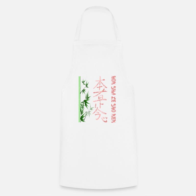 hon sha ze sho nen e 223 - Kochschürze - Weiß