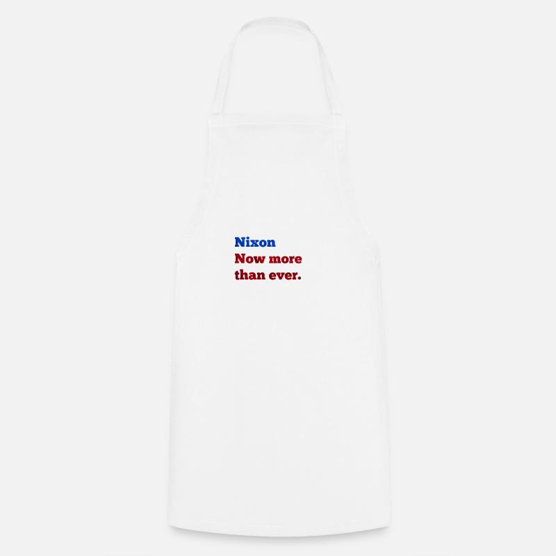 Nixon - plus que jamais - Tablier de cuisine - blanc