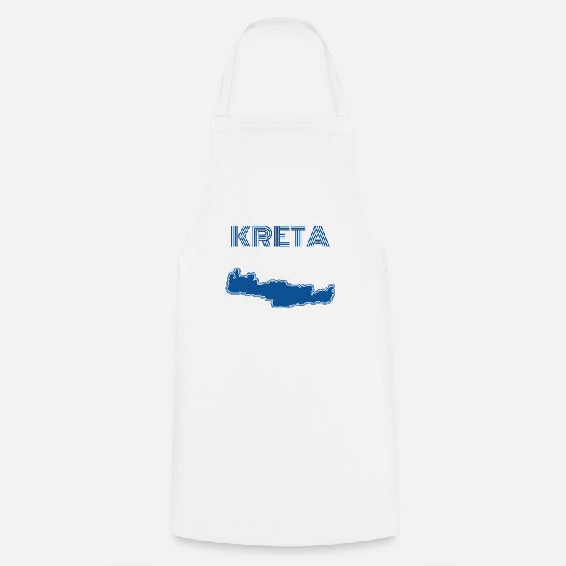 Crete - Cooking Apron - white