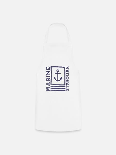 Marine Nationale Vintage - Tablier de cuisine - blanc