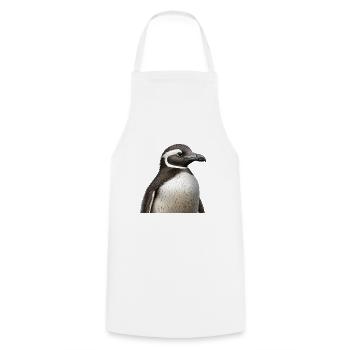 Pingouin - Tablier de cuisine - blanc - Devant - AI Model Male 185 dark (185cm)