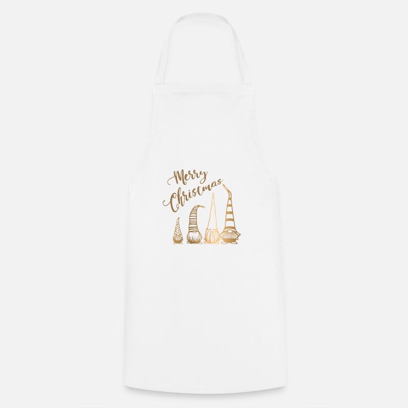 FELIZ NAVIDAD - Tablier de cuisine - blanc