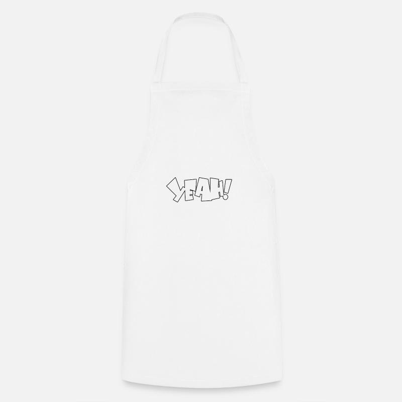 Yeah Yeah! - Tablier de cuisine - blanc
