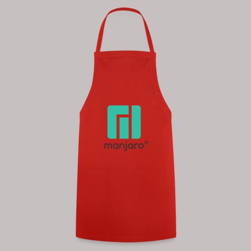 Manjaro logo and lettering - Cooking Apron