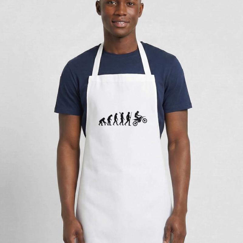 MOTORCYCLE EVOLUTION Cooking Apron