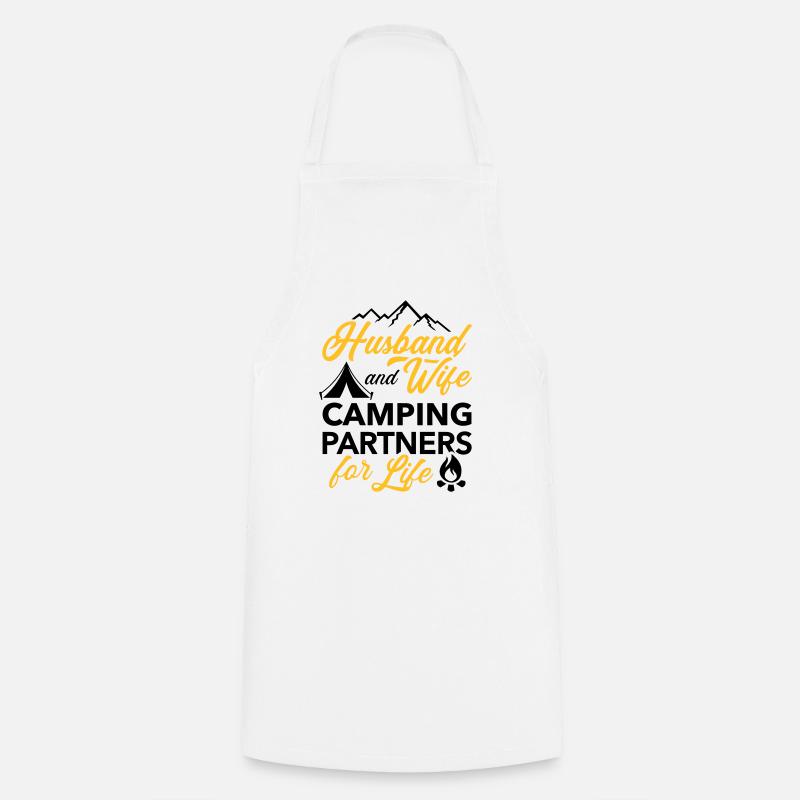 Camping - Kochschürze - Weiß