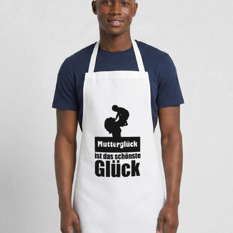 Mutterglück Mutter Muttertag Geburt Geschenk Kochschürze