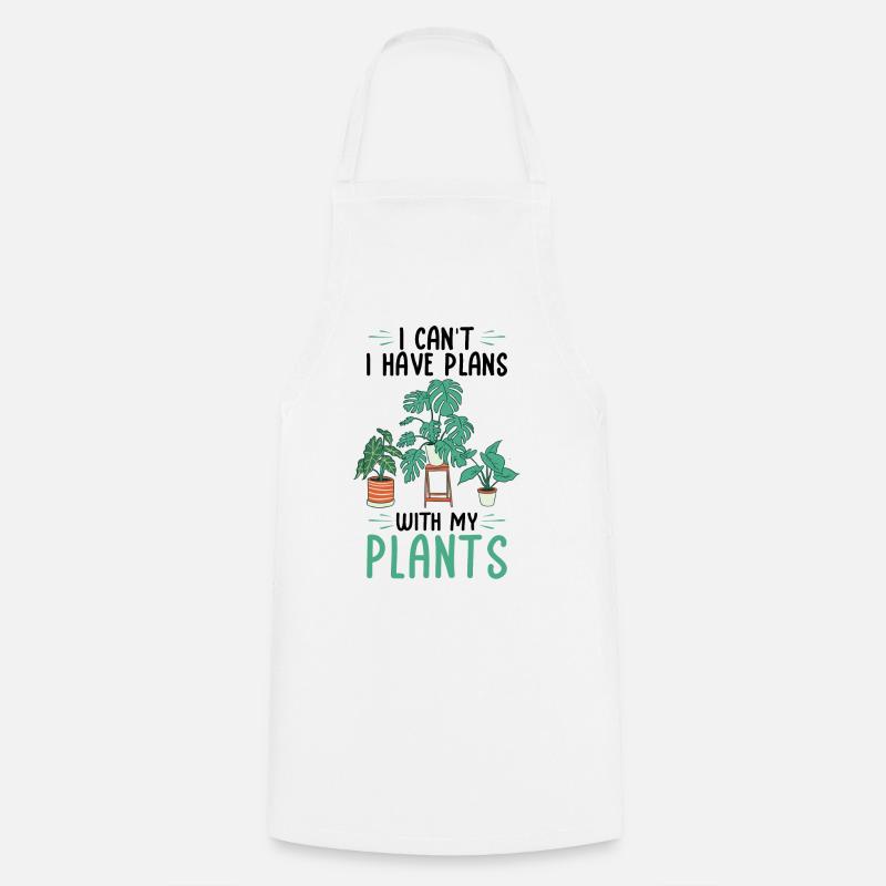 Plant lovers - Cooking Apron - white