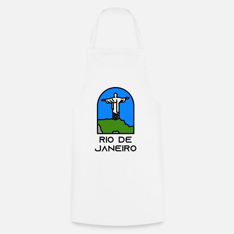 Rio de Janeiro - Cooking Apron - white