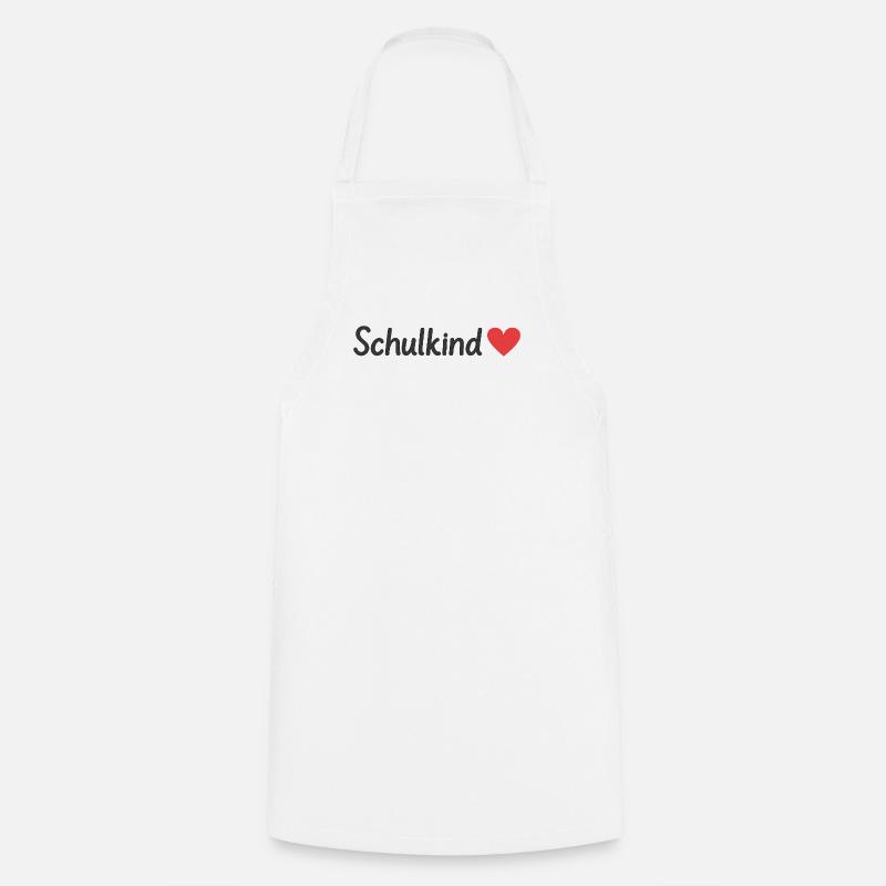 Schulkind - Kochschürze - Weiß