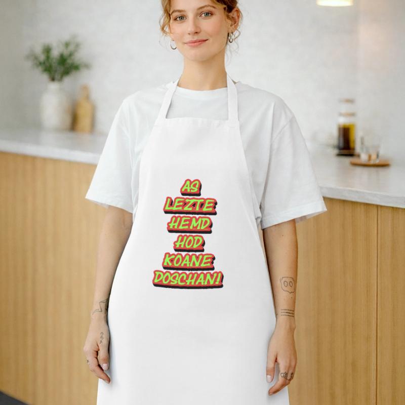 Neon Graffiti Stacking Texts Cooking Apron