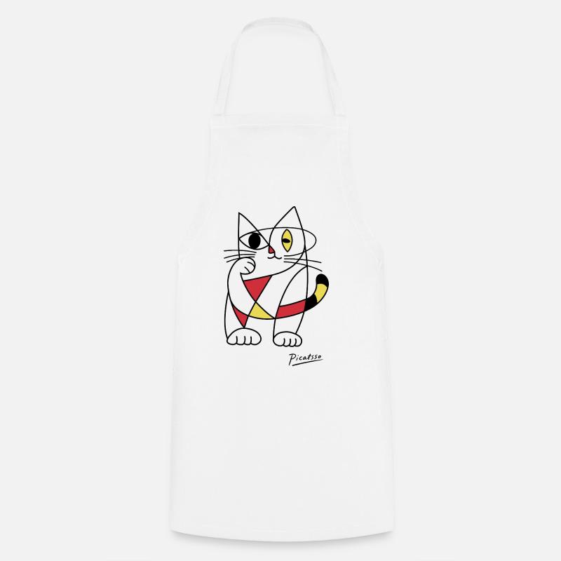 Picatsso - Cooking Apron - white