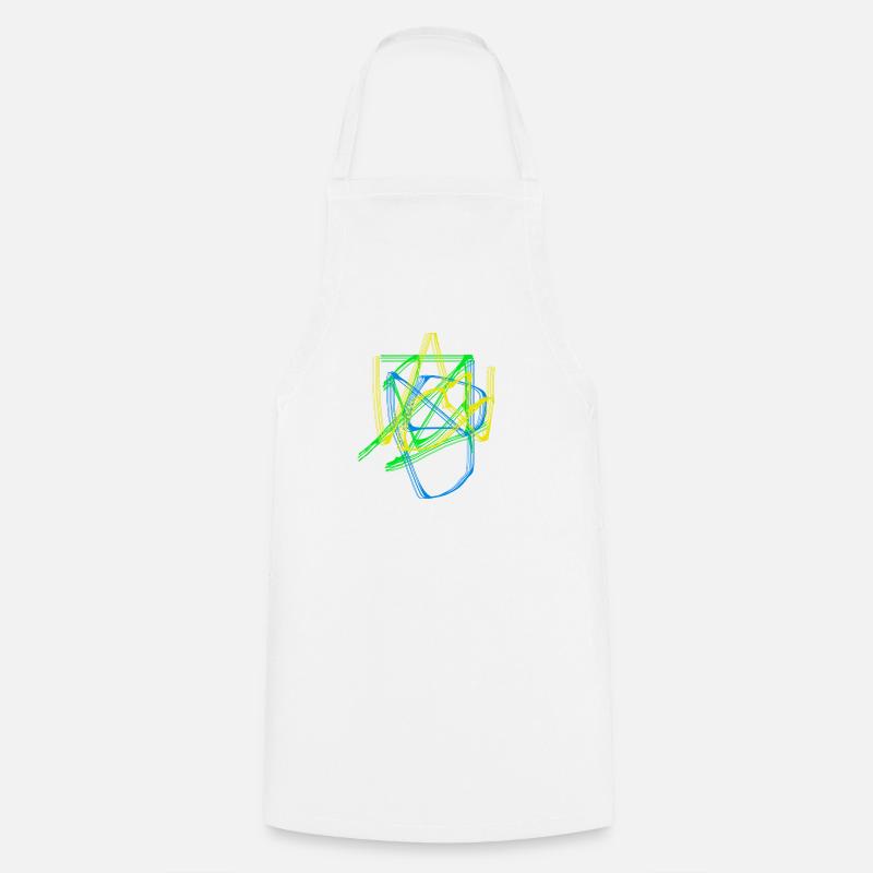 graffiti - Cooking Apron - white