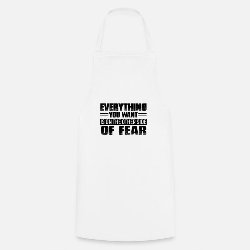 motivation - Cooking Apron - white