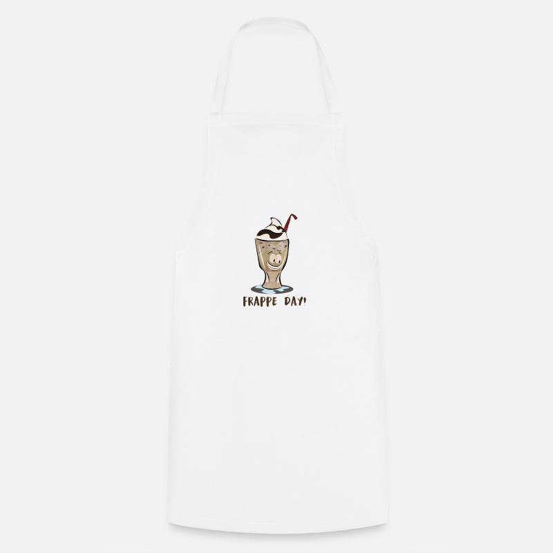 Frappe Day! - Cooking Apron - white