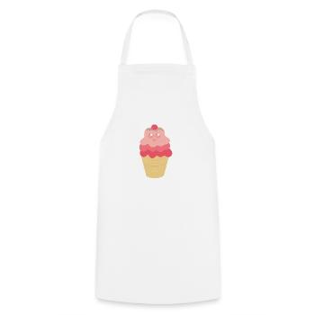 blockedTitle - Cooking Apron - white - Front - AI Model Male 185 dark (185cm)