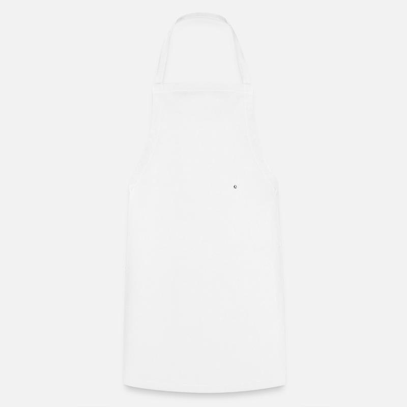 Mankind Evolution Soccer - Evolution Football - Cooking Apron - white