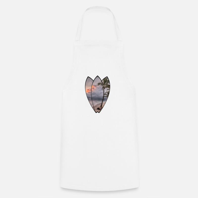 Surf - Cooking Apron - white