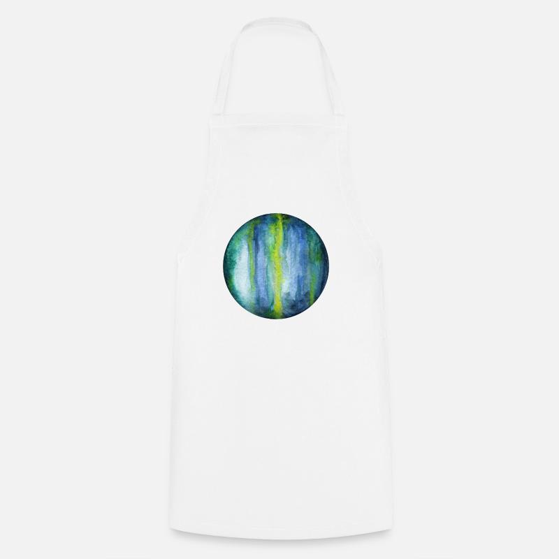 Uranus - Kochschürze - Weiß